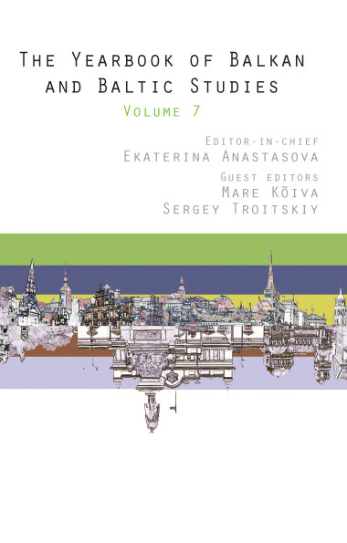 					View Vol. 7 No. 1 (2024): Volume 7: The Yearbook of Balkan and Baltic Studies
				