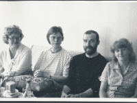 15. mai 1984  Tallinn (Pille Kippari korter) Ruth Mirov, Senni Timonen, Rein Saukas, Sirle Pent