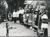 2. august 1986  Setomaa, Obinitsa k. IV Leelopäev  Kes pildil?  Foto: Aivar Palmre