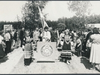 2. august 1986  Setomaa, Obinitsa k. IV Leelopäev.   Kes pildil?  Foto: Aivar Palmre