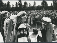 2. august 1986  Setomaa, Obinitsa k. IV Leelopäev.   Foto: Aivar Palmre
