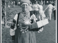 2. august 1986  Setomaa, Obinitsa k. IV Leelopäev.   Kes pildil?  Foto: Aivar Palmre