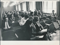 7. oktoober 1986  Soomeugri rahvamuusika konverents KKI majas Kes pildil?  Foto: Victor Khaskin