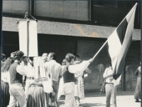 juuli 1988  Rahvusvaheline folkloorifestival Baltica Riias Kes pildil?