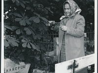 28. august 1988  Maarjapäev Petseri kalmistul Kes pildil?  Foto: Pertti Virtaranta