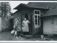 august 1989  Setomaa. Kus? Vaike Sarv, ? Foto: Pertti Virtaranta  Mis välitööd?