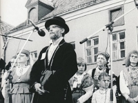 juuli 1992  Tallinn Baltica 1992 Kristin Kuutma, Igor Tõnurist, ?, Leida Heliste, Maarja Sarv?, ?  Foto: Artur Rätsep